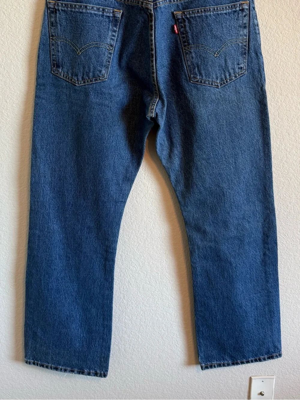 Levis 517 Bootcut Men's Jeans Medium Stonewash Blue Denim Casual Size 36 x 30